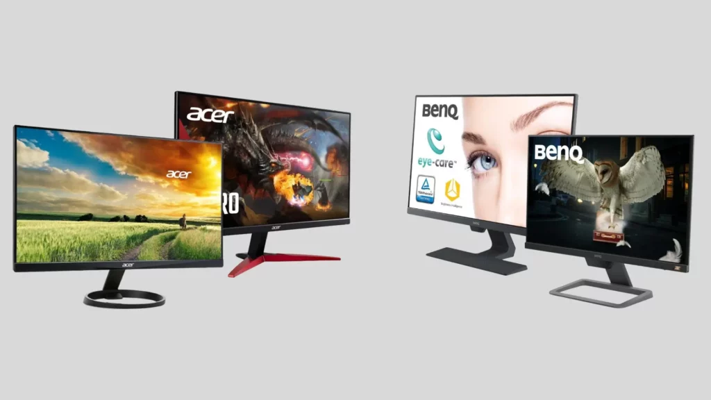 Acer-vs-BenQ-Monitor-Products